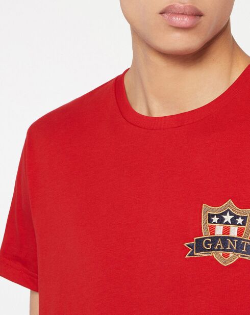 T-Shirt Blason rouge